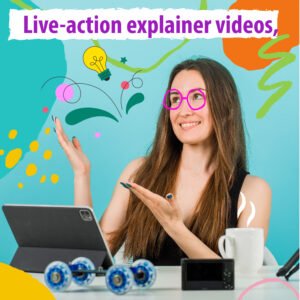 Live action explainer video image